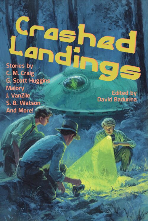 Crashed Landings - Raconteur Press Anthology featuring 'Static in the Pines' by Malory